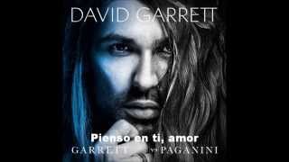 David Garret  Io Ti Penso Amore Subtitulos Español [upl. by Akenet]