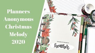 Planners Anonymous Christmas Melody 2020 Deck the Halls [upl. by Ecinaj]