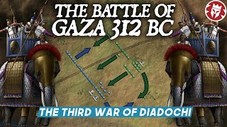 Battle of Gaza 312 BC  Third War of the Diadochi DOCUMENTARY [upl. by Assillam443]