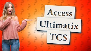 How do I access Ultimatix TCS [upl. by Zitvaa]