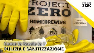 Pulizie di impianti e attrezzatura  Homebrewing [upl. by Erida967]