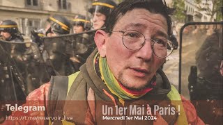 En direct Un 1er Mai à Paris [upl. by Ycrep124]