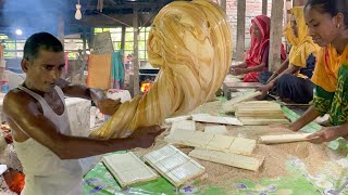 Factory Making Tiler Khaja  Most Famous Sweetmeat  Traditional Kushtian Foods [upl. by Wolliw438]