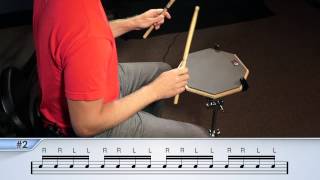 Drumming WarmUp Beginner  Drum Lesson [upl. by Lytsyrk]