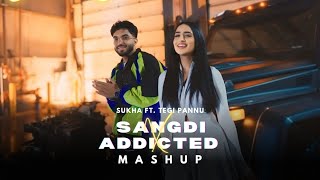 Addicted x Sangdi Mashup  Sukha  Tegi pannu  2024 [upl. by Manvil326]