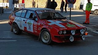 5 Lessinia Rally Historic 2023 passaggio palco 2 parte 11 novembre [upl. by Kho]