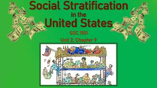 Ch 9 Lecture  Social Stratification in the US [upl. by Etep]