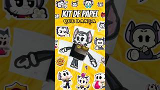 Fiz o Kit de papel que dança 🖤 brawlstars kit [upl. by Erdreid]