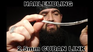 25mm cuban link chain from HARLEMBLING [upl. by Orag]