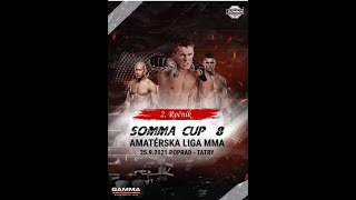 SOMMA CUP 8 Amatérska liga MMA 2592021 [upl. by Enytsuj]