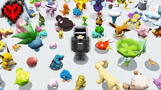 Can You Catch Every Pixelmon in 100 Minecraft Days [upl. by Avahc]