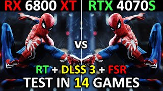 RX 6800 XT vs RTX 4070 SUPER  Test in 14 Games  1440p  2160p  How Big Is The Difference  2024 [upl. by Lacey435]