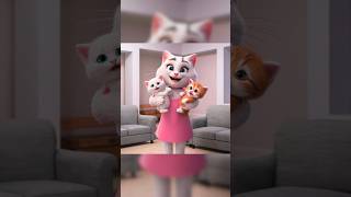 Mommy Cat’s daily life  Naughty Kittens cat kitten cutecat cute shorts [upl. by Llennehc]