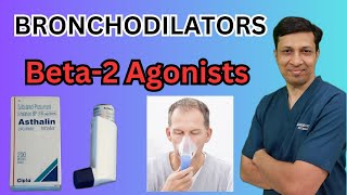 Bronchodilators pharmacology।Beta 2 agonist pharmacology।Salbutamol। हिंदी में। [upl. by Sidnee]