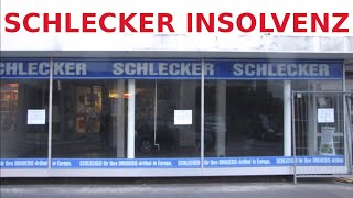 SchleckerInsolvenz Drogeriemarkt Schlecker  The leading german drug store chain is insolvent [upl. by Annehcu]