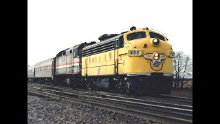 Personal VHS Train Videos starting from 1988 in a LIVE STREAM playback CNW BN Santa Fe SOO IAIS [upl. by Roseann]