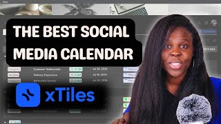 Content Calendar Xtiles Tutorial  Free Template [upl. by Sprage]