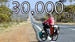 2 Years amp 30000 km  Budget Touring Bike Review  Cycling Around the World [upl. by Myrta486]