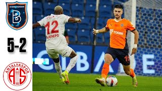 BAŞAKŞEHİR  ANTALYASPOR 52 MAÇ ÖZETİ I SÜPER LİG [upl. by Hube]