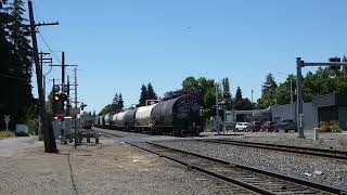 UP Salem Switcher Making Pulls around Woodburn OR [upl. by Akeenat]