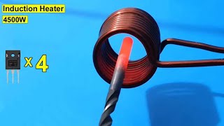 4500W Simple High Power Induction Heate Using 4 Mosfet [upl. by Bonnee653]