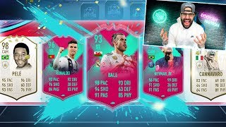 OMG HIGHEST RATED FUT BIRTHDAY DRAFT CHALLENGE FIFA19 Ultimate Team Draft [upl. by Donelson]