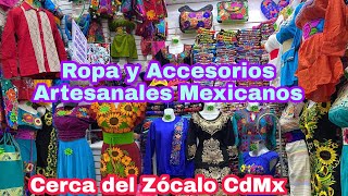 RECORRIDO Artesanías Típicas De ChiapasPrecios Mayoreo DESDE UNA PIEZACentro CdMx [upl. by Anecusa]