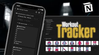 How I Use Notion to Track my Workouts Free Template Included [upl. by Rodney]