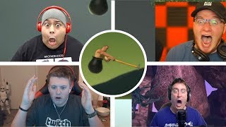 Gamers React to Getting Over it  Rage Compilation Part 2 [upl. by Bebe]