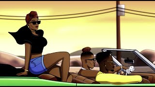 Krizbeatz  Pamela ft Mr Eazi  Vanessa Mdee Visualizer [upl. by Mcnally]