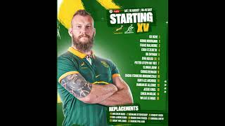 A quick look at the Springboks squad vs Wallabies 1st test [upl. by Yelsek]