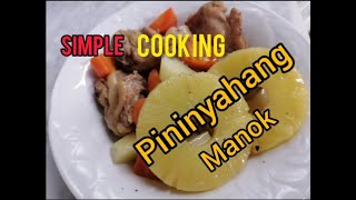 Simple Cooking  Pininyahang Manok with Coconut Milk [upl. by Maryanne]