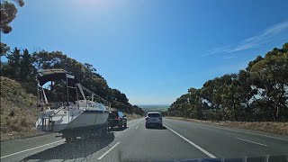 Going down the big Willunga Hill to McClaren Vale Turn off  22 December 2023 [upl. by Roseann543]