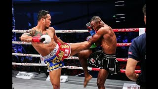 Entertaining Muay Thai Moments amp Exchanges Part 1 [upl. by Gershom]