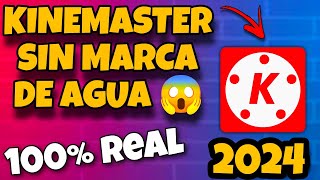 ✅ KineMaster HD Sin Marca De Agua 😨 Actualizado 100 REAL no FAKE 🎯 Año 2024 Increíble💥 [upl. by Akinas]