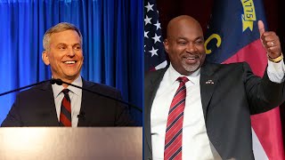 Heated North Carolina governors race ahead with Democrat Josh Stein vs Republican Mark Robinson [upl. by Ramiah]