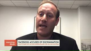 Facebook accused of discriminatory jobs ads [upl. by Ailaro]