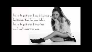 Break Free Ariana Grande Karaoke backing vocals [upl. by Nesila]