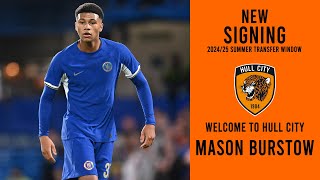 MASON BURSTOW SIGNS FOR HULL CITY [upl. by Freddi]