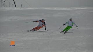 Corso di sci  Check Point 042014  Basta Bacino [upl. by Suoicserp587]