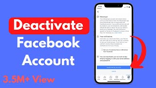 How to Deactivate Facebook Account  Deactivate Facebook Account [upl. by Hembree]