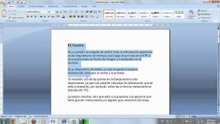 ALIENACIÓN DE TEXTOS EN WORD [upl. by Naujaj276]