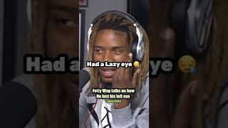 Fetty wap explains the true story of he lost left eye 👁️ rap fettywap [upl. by Wane]