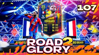 RECORD BREAKER EDOUARD ROAD TO GLORY 107  FIFA 22 ULTIMATE TEAM [upl. by Idmann940]