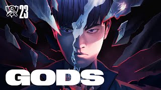 GODS ft NewJeans 뉴진스 Official Music Video  Worlds 2023 Anthem  League of Legends [upl. by Ahsyek939]