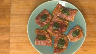 Recette  Saltimbocca alla romana [upl. by Bruckner]