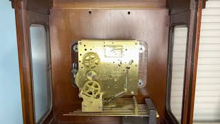 Howard Miller Thomas Tompion Bracket Clock chimes 745 AM St Michaels  ItzAnthony [upl. by Bibeau]