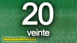 Crash Course Module 1 Spanish Numbers 120 [upl. by Jazmin]