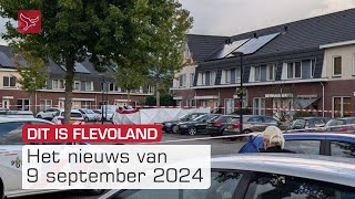 Dit is Flevoland van maandag 9 september 2024 [upl. by Eizzo]