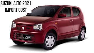 SUZUKI ALTO 2021 UPDATED IMPORT COST  PRICE IN PAKISTAN [upl. by Cooe]